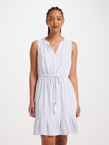 Alice Tie Waist Tiered Dress                                                                                                    