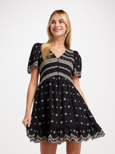 Victoria Lace Detail Dress                                                                                                      