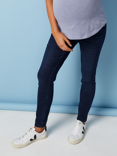 Over Belly Maternity Skinny Ankle                                                                                               