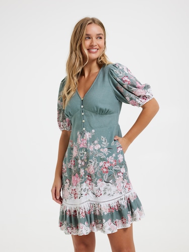 Janice Floral Dress                                                                                                             
