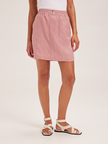 Emily Linen Skirt                                                                                                               