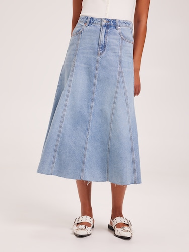Originals Panelled Midi Skirt                                                                                                   