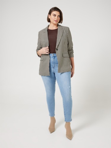 Curve Super Vintage High Rise Skinny Ankle Jean                                                                                 