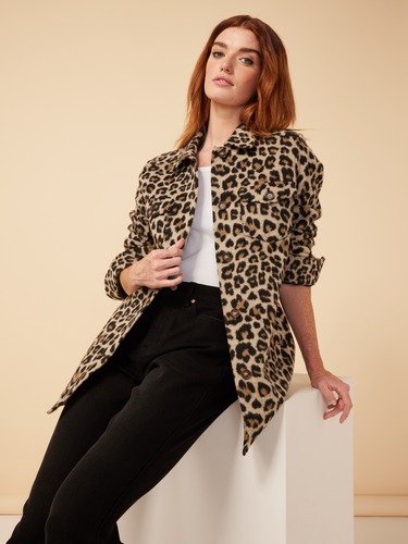 Vanessa Mid Length Shacket                                                                                                      