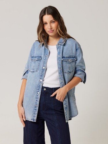 Originals Denim Overshirt                                                                                                       