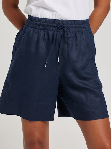Linen Bermuda Short                                                                                                             