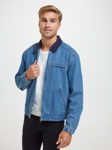 Riley Worker Denim Jacket                                                                                                       