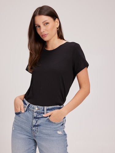 Perfect Crew Neck Boyfriend Tee                                                                                                 