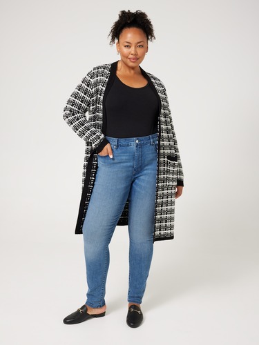 Curve Piper Longline Coatigan