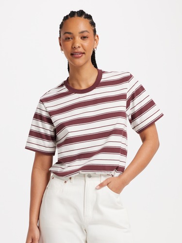 Paige Bubble Hem Tee                                                                                                            