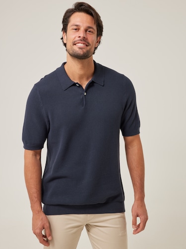Knit Polo                                                                                                                       