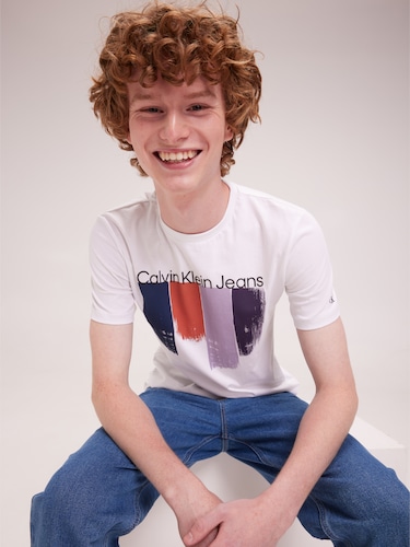 Boys Brushstrokes Tee                                                                                                           