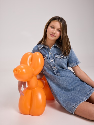 Girls Isabelle Shirt Dress                                                                                                      