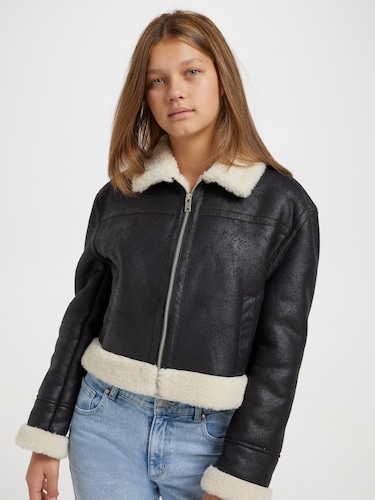 Girls Asha Aviator Jacket                                                                                                       