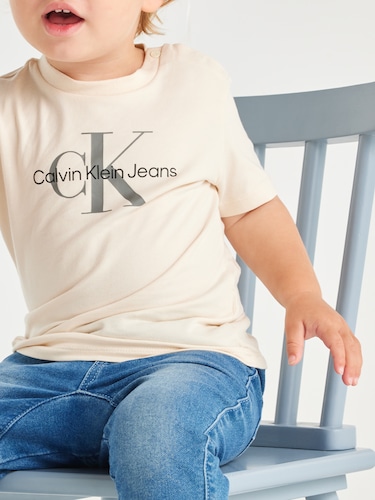 Baby Monogram Short Sleeve Tee                                                                                                  