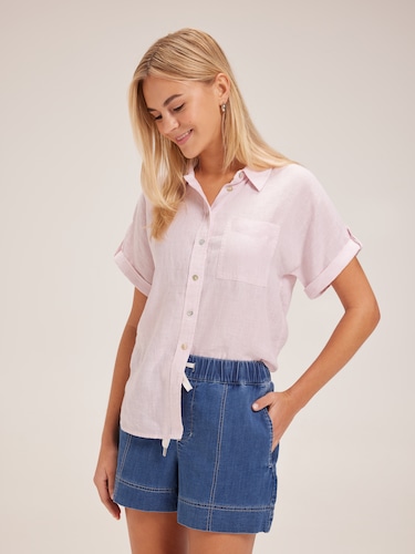 Fleur Linen Shirt                                                                                                               