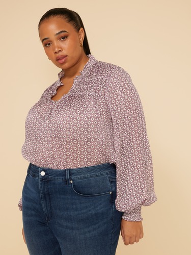 Curve Lottie Gathered Detail Blouse