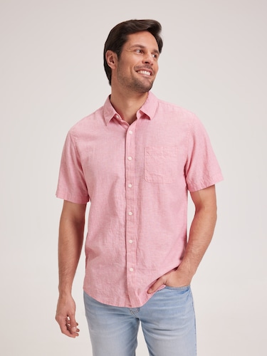 Linen Blend Shirt                                                                                                               