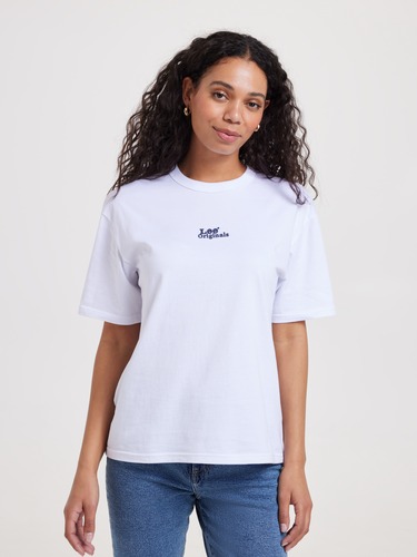 Originals Relaxed Tee In White                                                                                                  