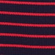 Navy Red Stripe