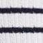 White Navy Stripe