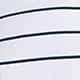 White Navy Stripe