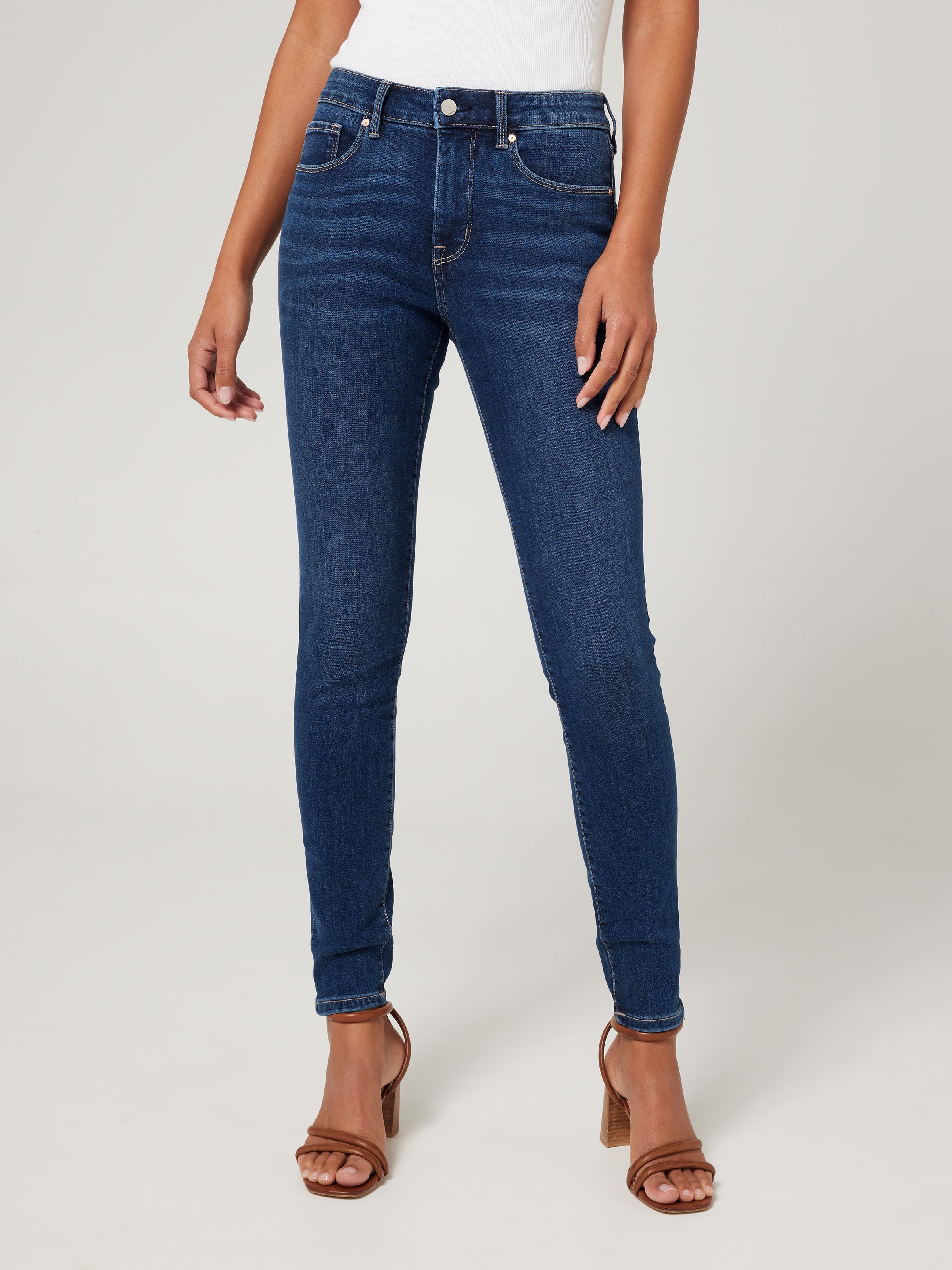 Reformed High Rise Skinny Full Length Jean - Just Jeans Online