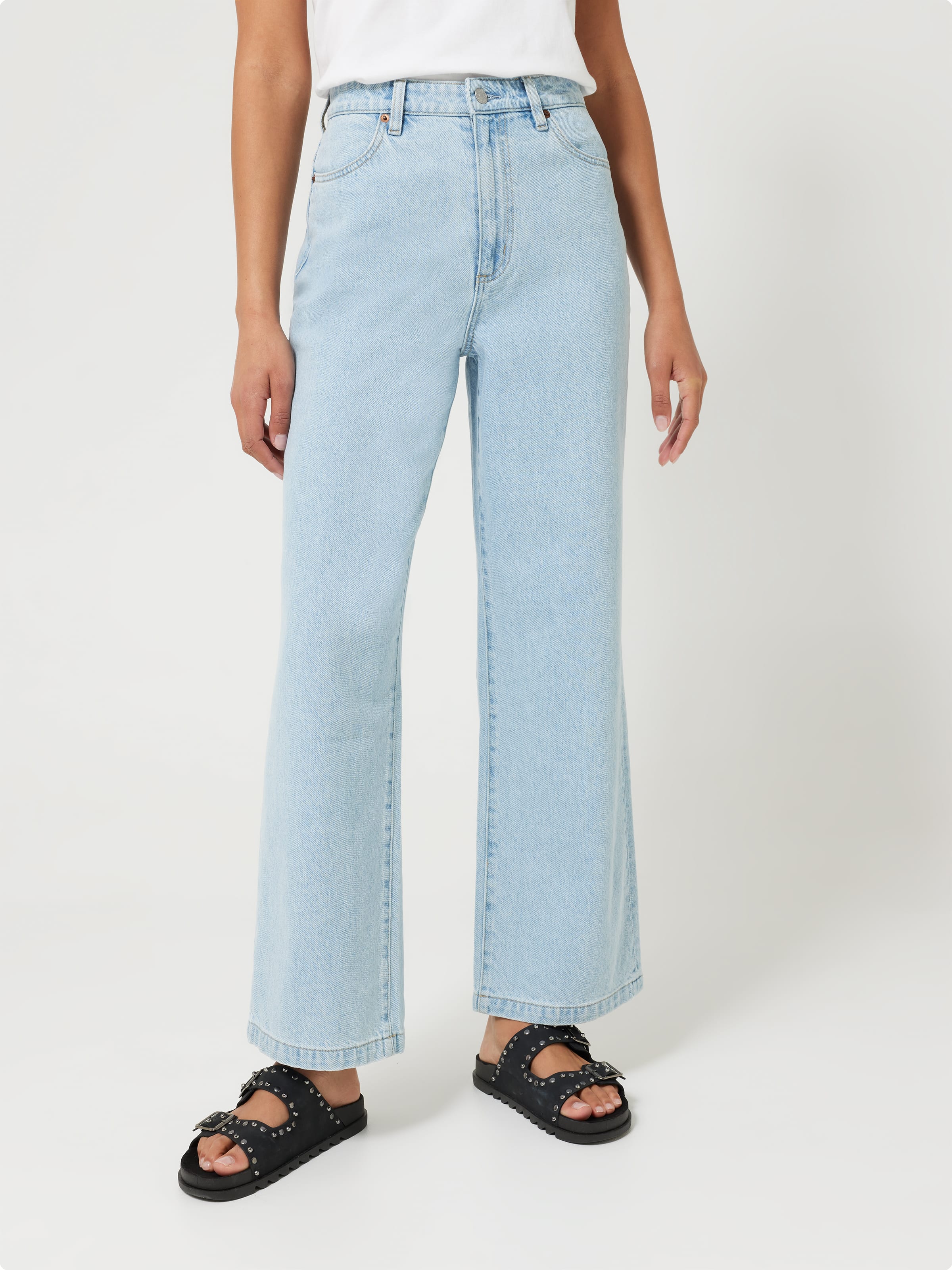 Hi Wide Leg Jean In Blue Essence - Just Jeans Online