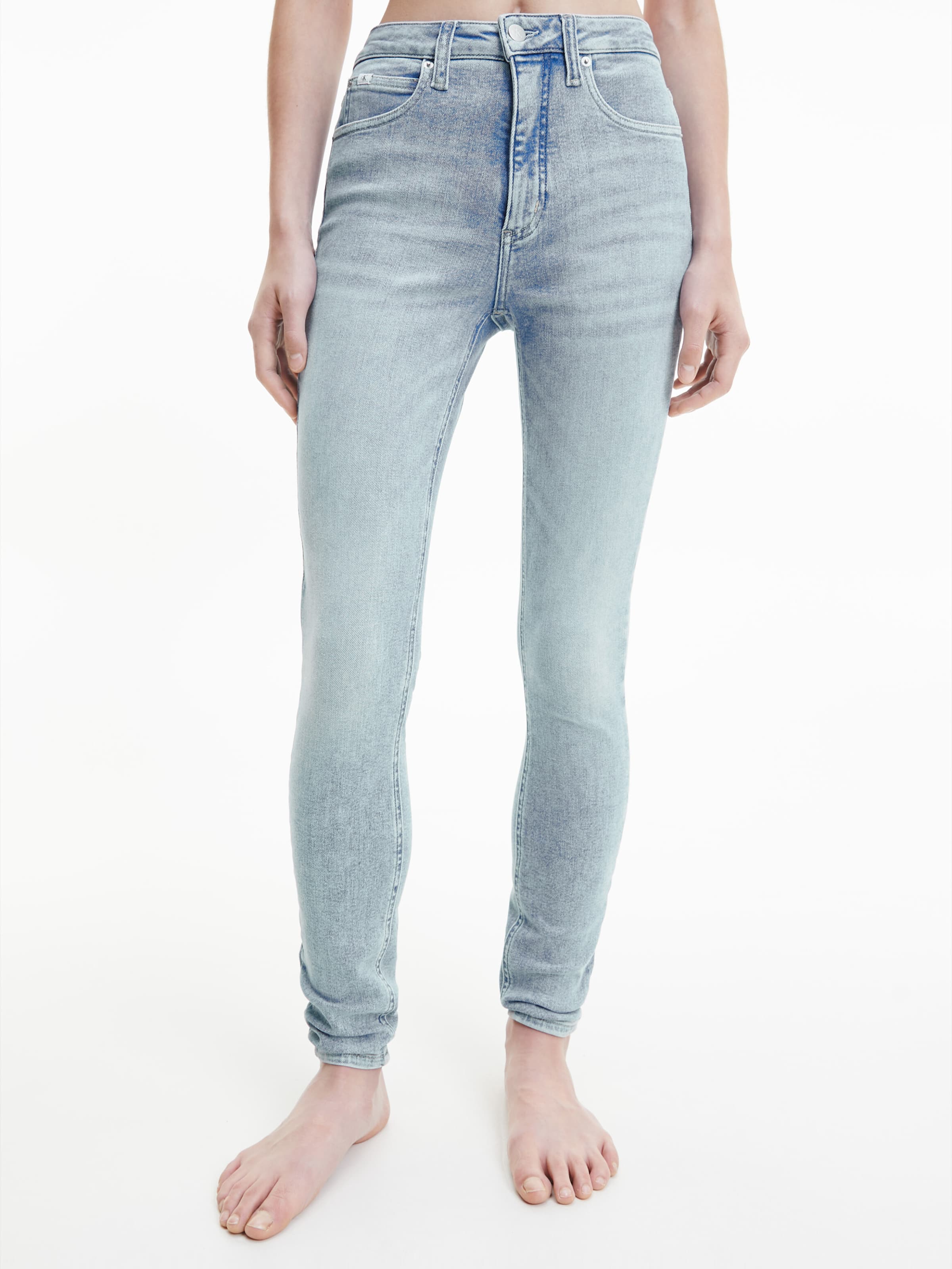High Rise Super Skinny Ankle 1aa Denim Light