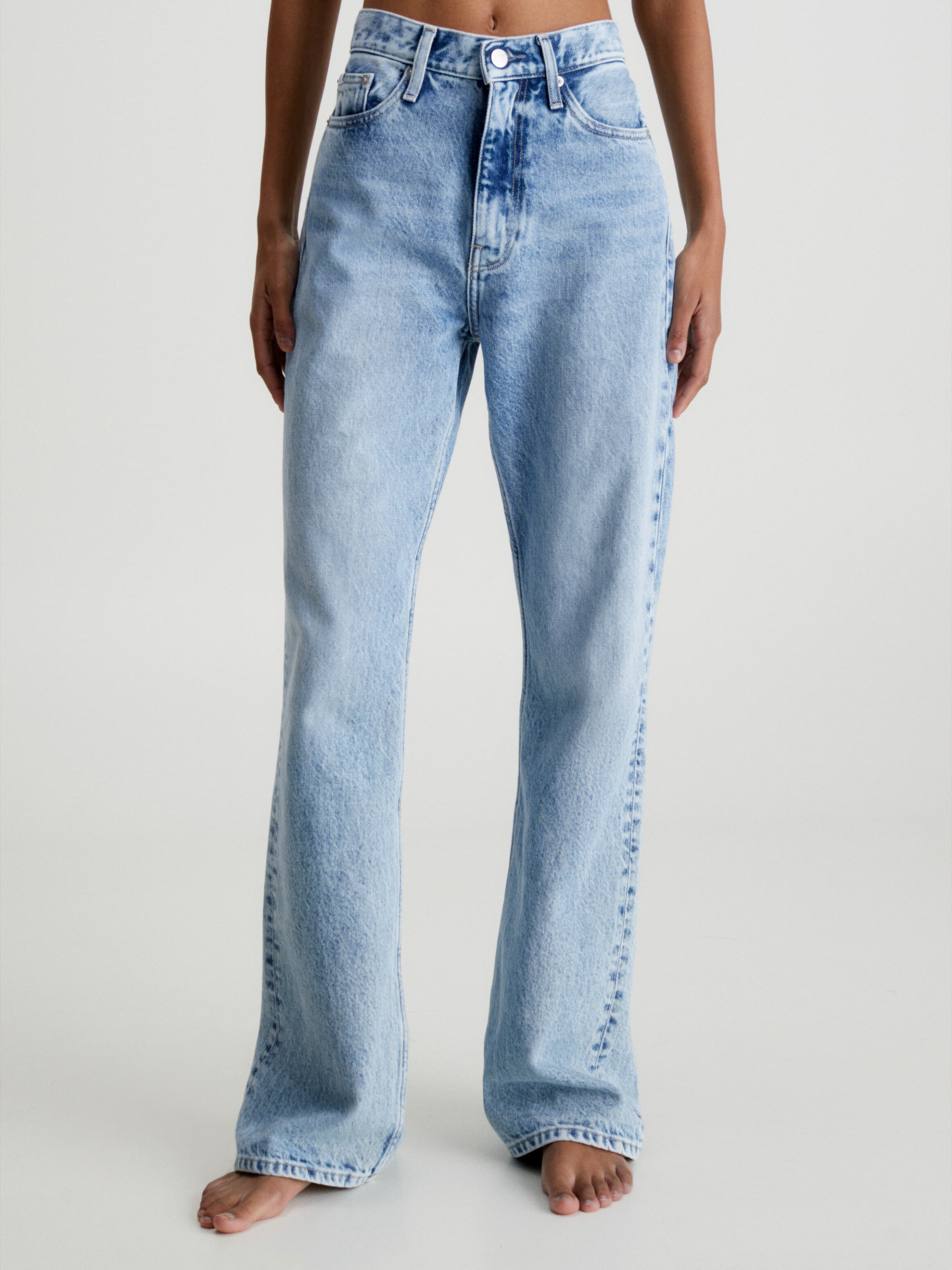 Authentic Bootcut Jean In Bleach Blue Denim - Just Jeans Online