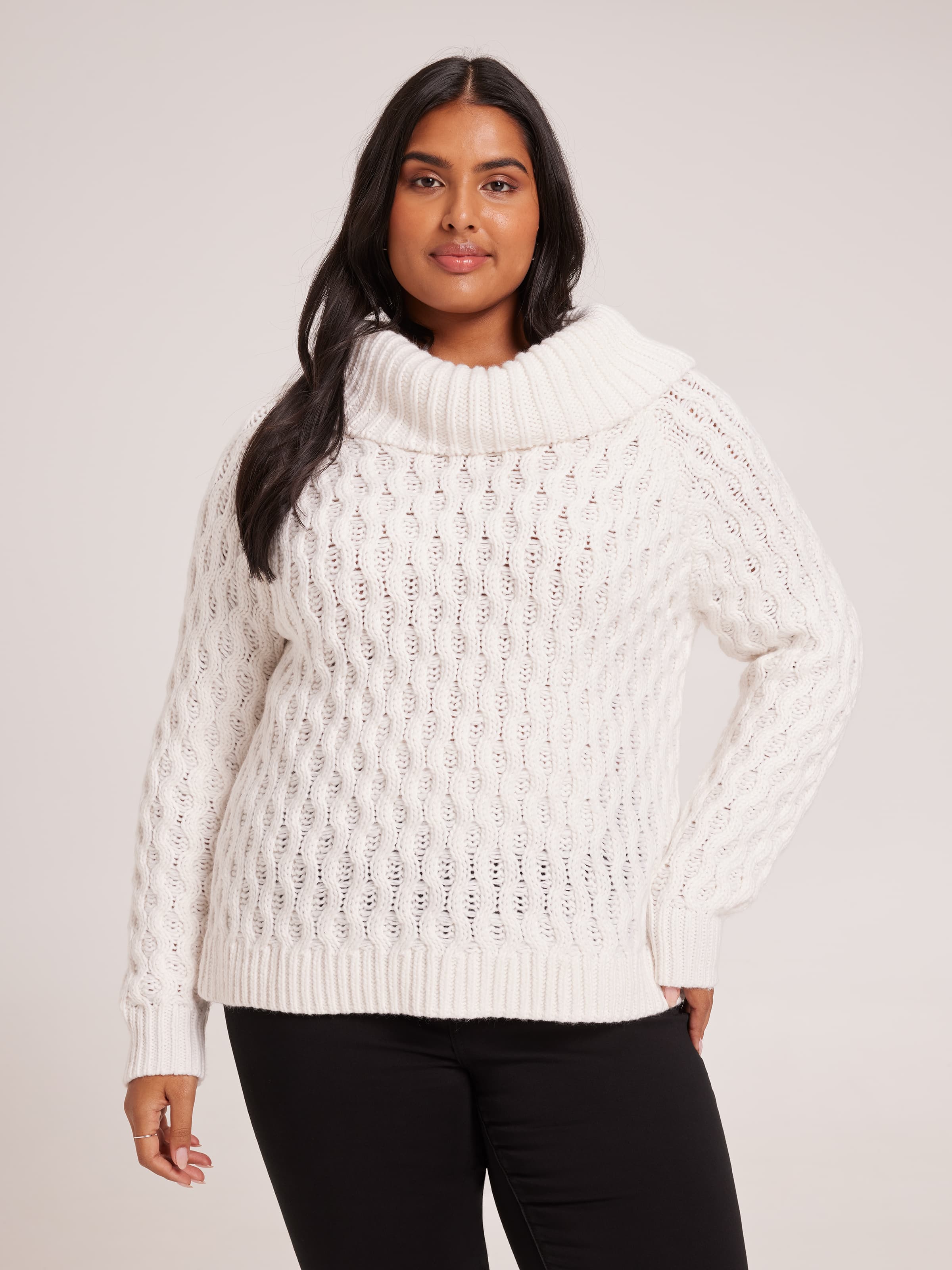 Curve Wren Roll Neck Pullover - Just Jeans Online