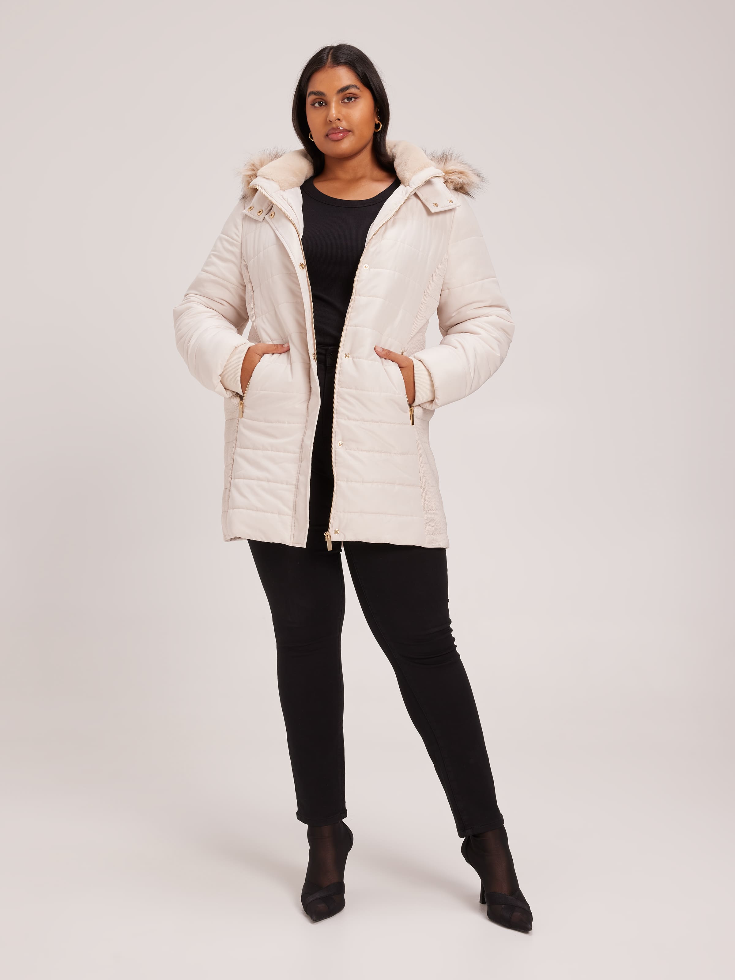 Curve Pru Puffer Jacket - Just Jeans Online