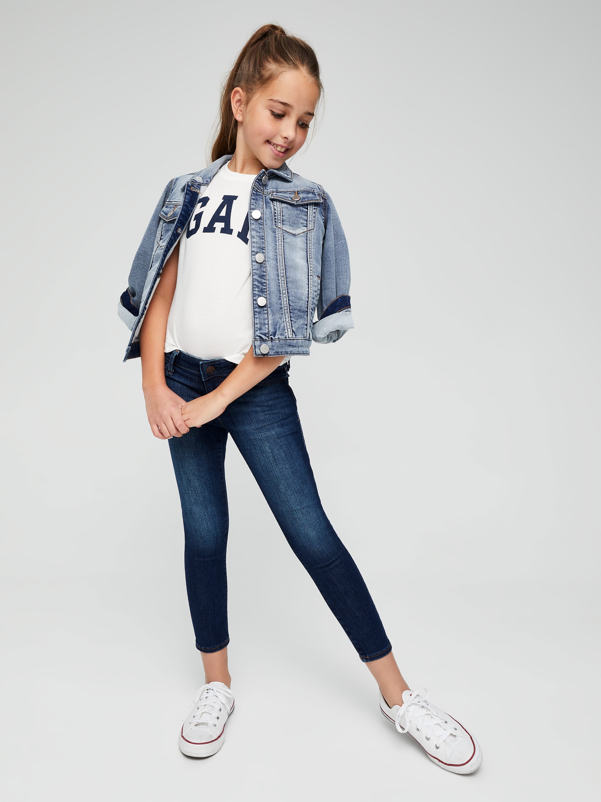 Jeans Skinny Fille Cat And Jack Taille 2T Bleu - Occasion En Très Bon état, Pour Petite Fille