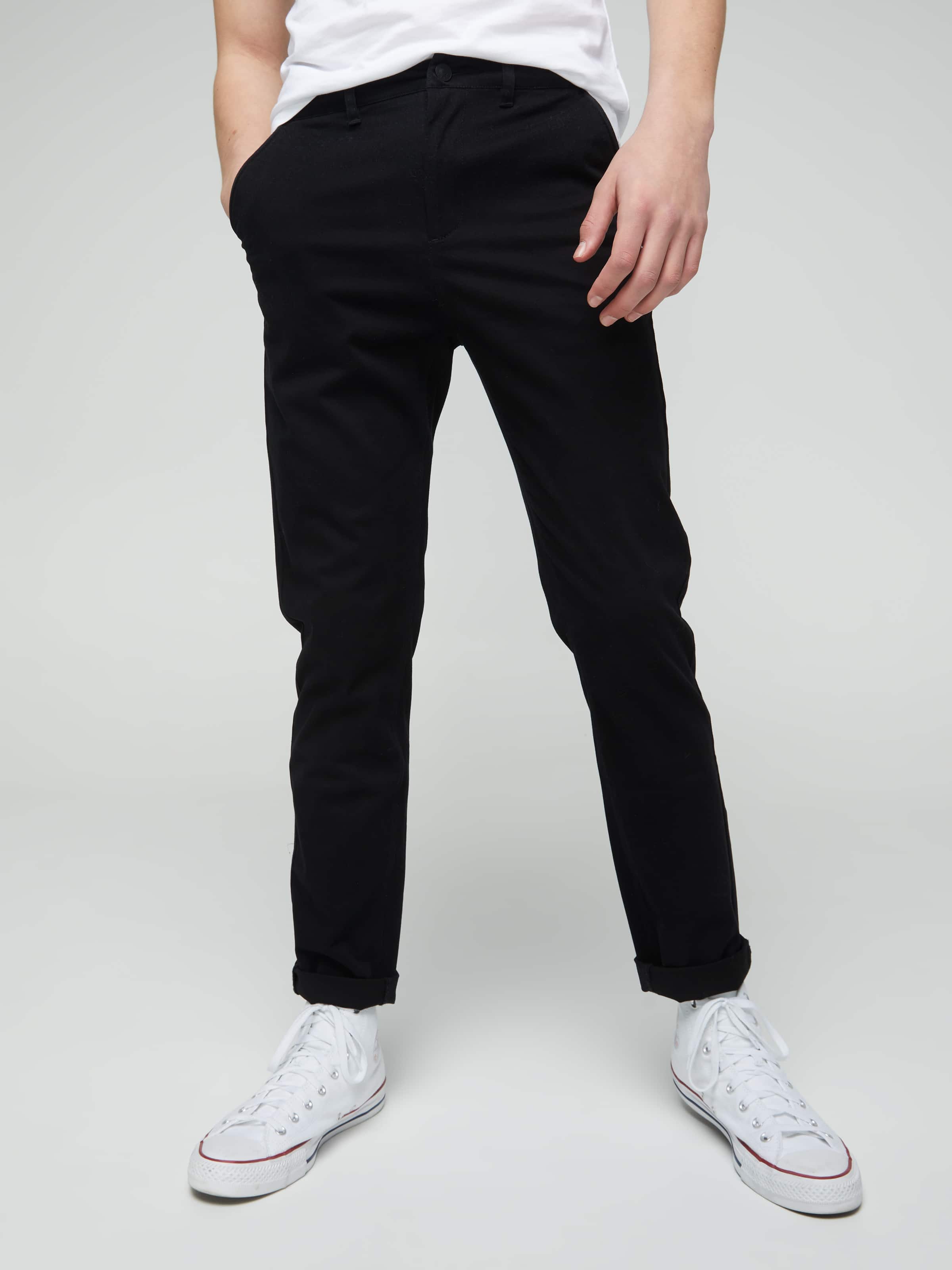 Boys Tim Slim Light Chino Black Just Jeans Online