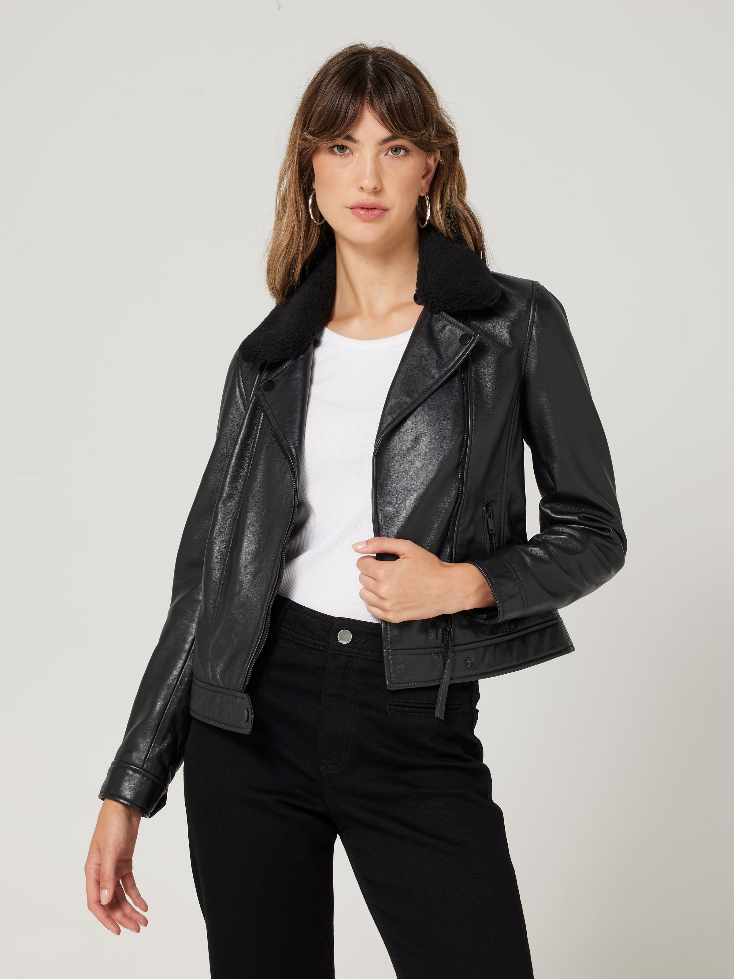 Vivian Leather Jacket - Just Jeans Online