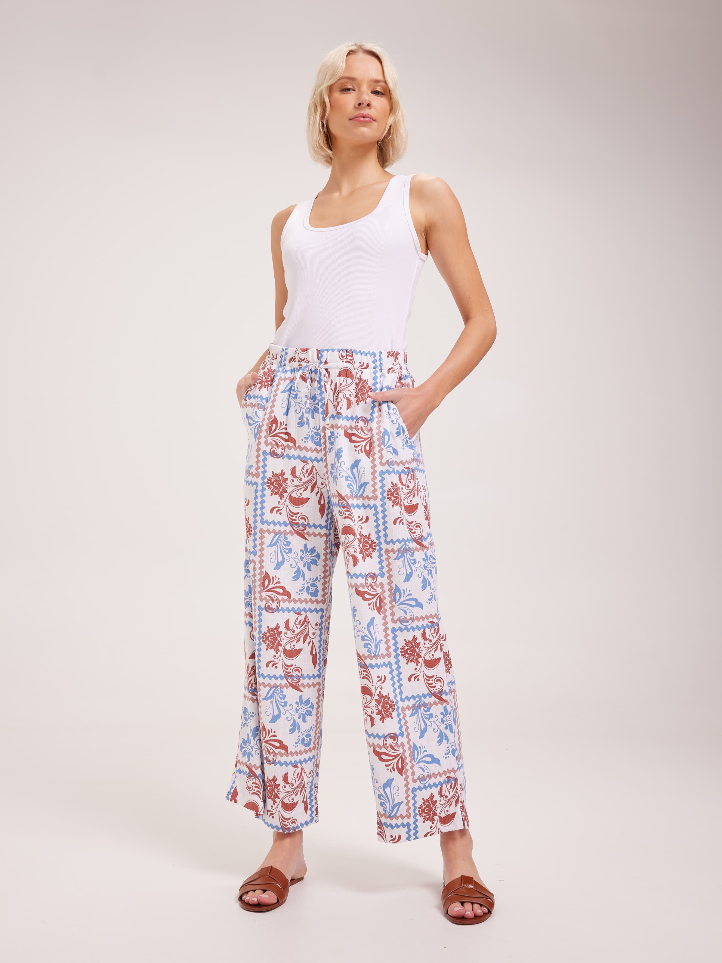 Demi Buckle Stretch Pant